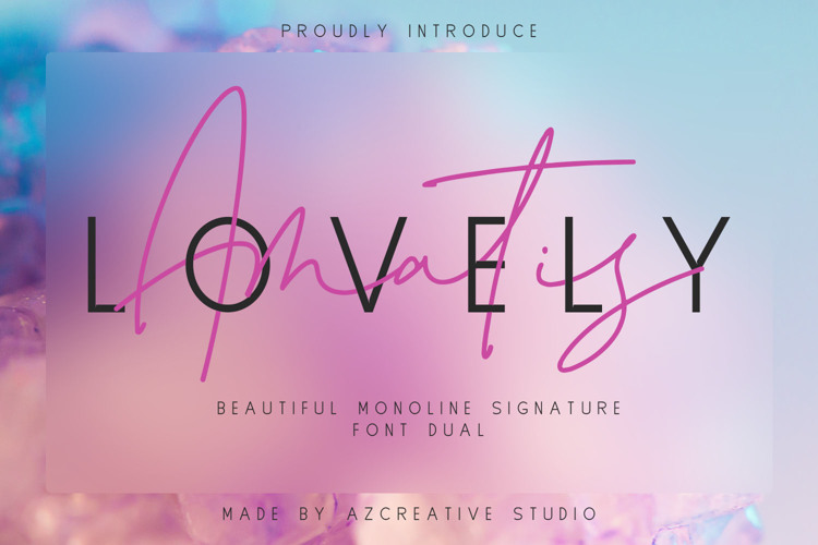 Lovely Amatis Signature Font