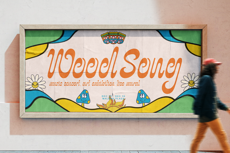 Preview of Psychodelic DEMO Font