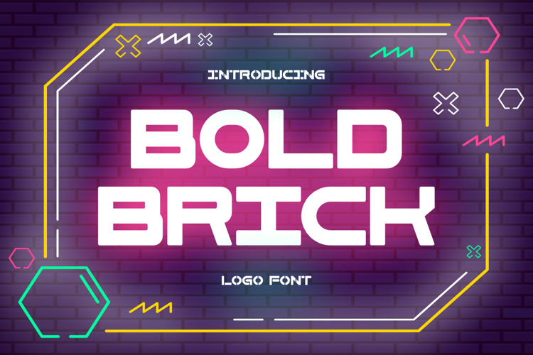 Bold Brick Font