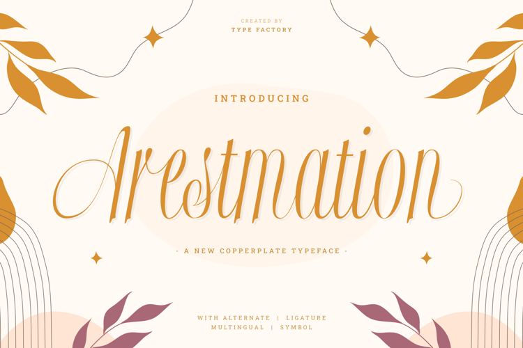 Arestmation Font