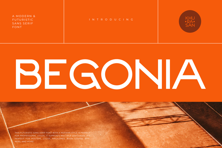 Preview of Begonia Font
