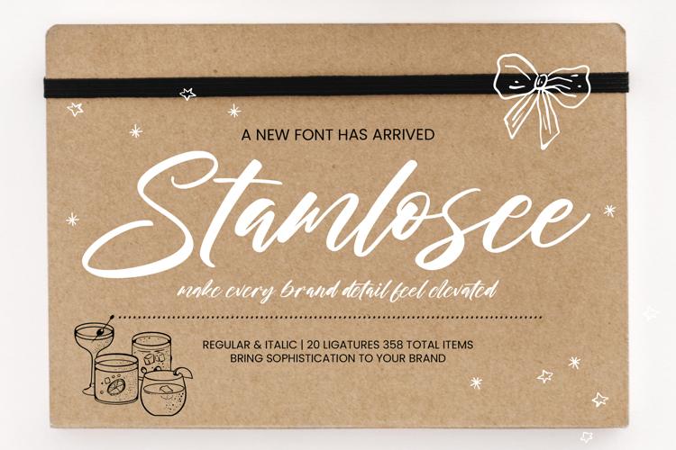 Preview of Stamlosee Font