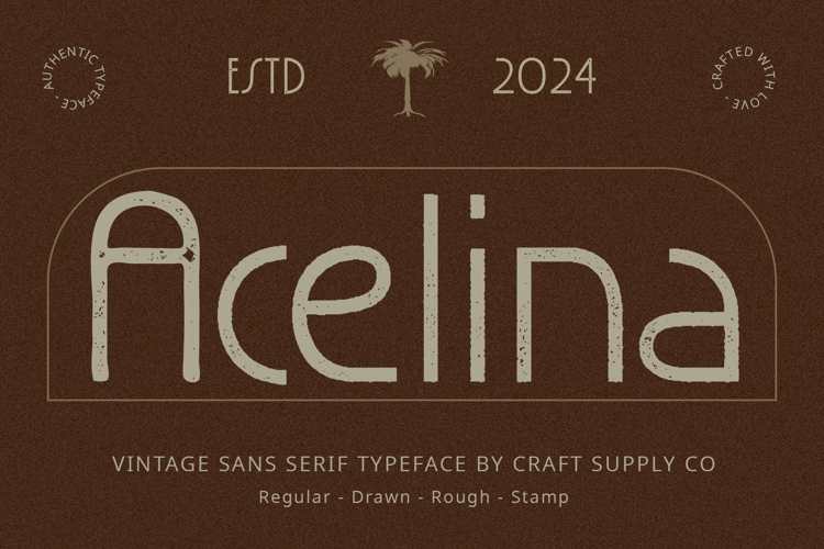 Acelina Vintage Font