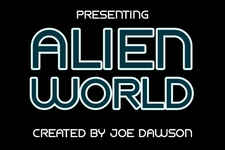 Alien World Font