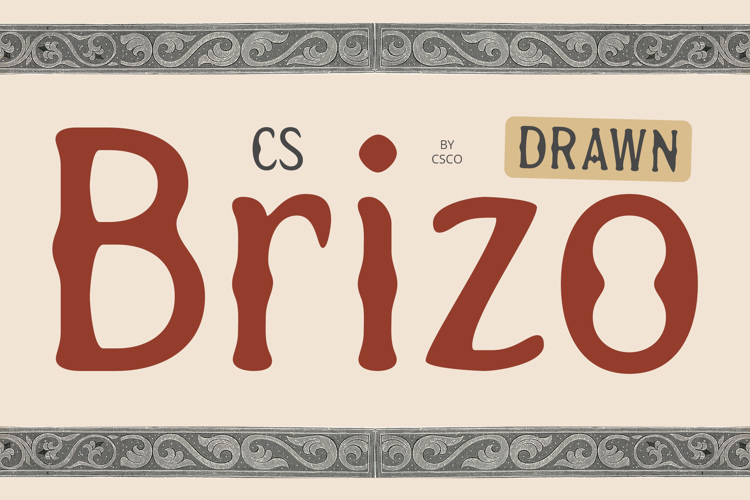 Preview of CS Brizo Drawn Font