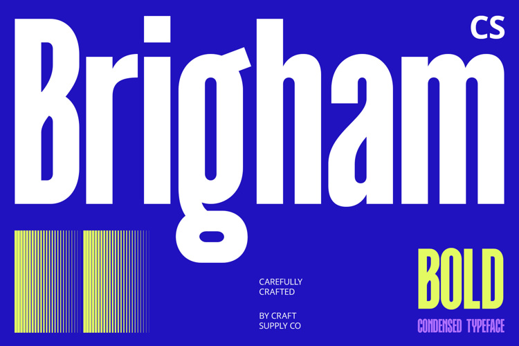 Preview of CS Brigham Font