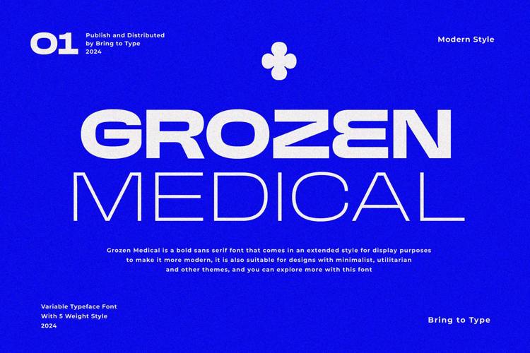 GROZEN MEDICAL Font