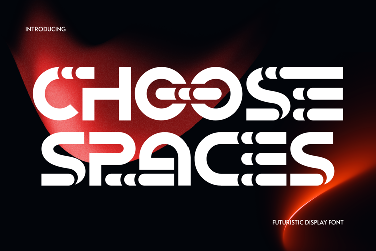 Preview of CHOOSE SPACES Font