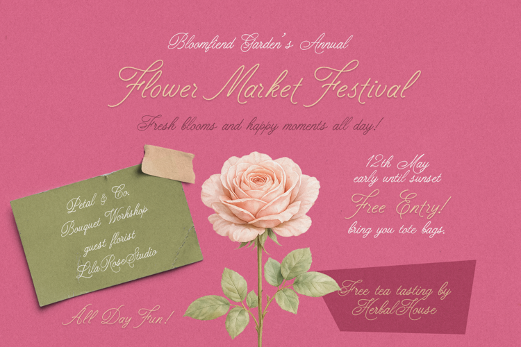 Preview of Scribe Tales Font