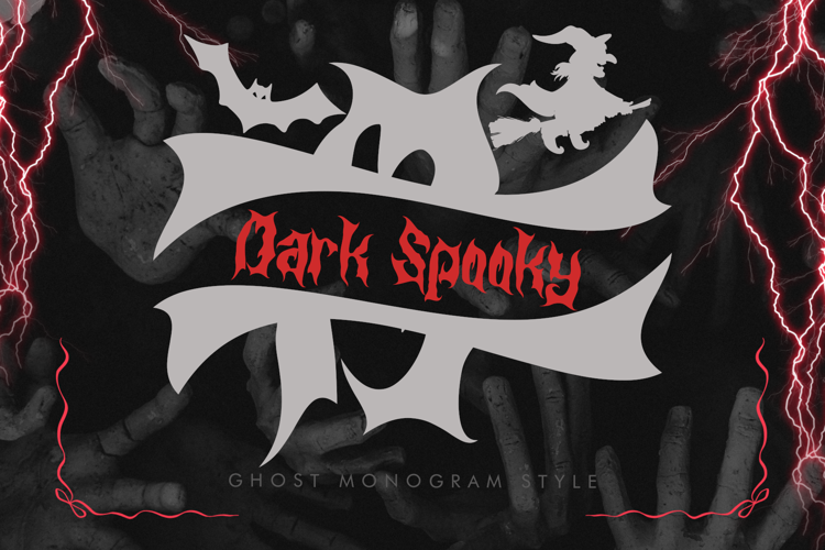 Preview of Dark Spooky Font