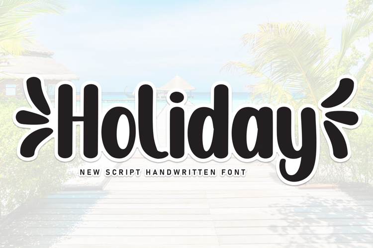 Preview of Holiday Font