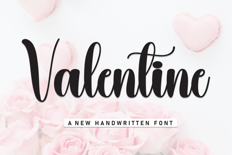 Preview of Valentine Font