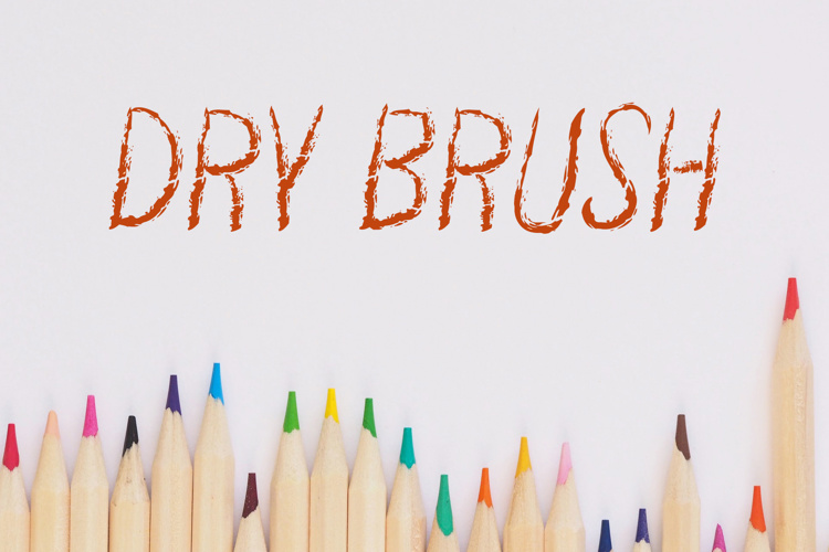 Dry Brush Font