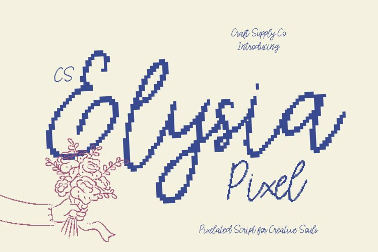 Preview of CS Elysia Pixel Font