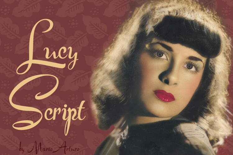 Lucy Script Font