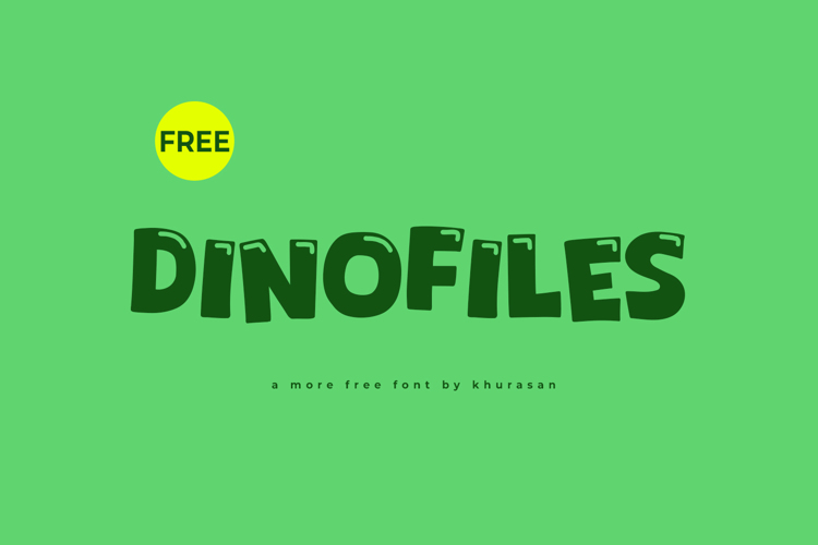 Dinofiles Font