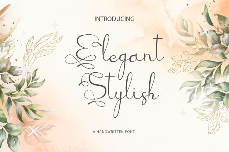 Elegant Stylish Font