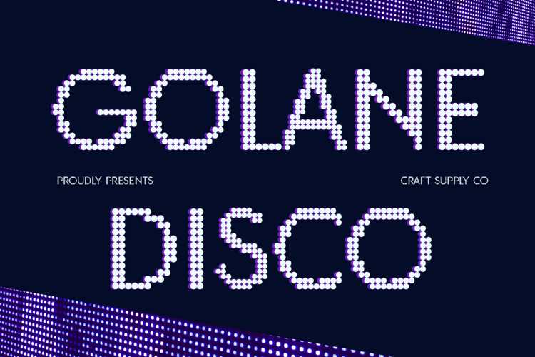 Golane Disco Font