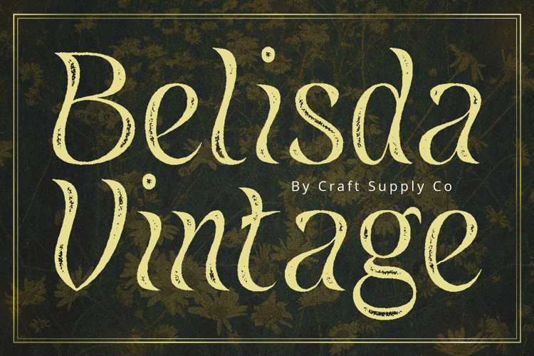 Belisda Vintage Font