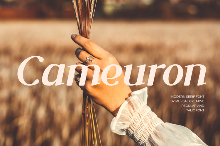 Cameuron Font