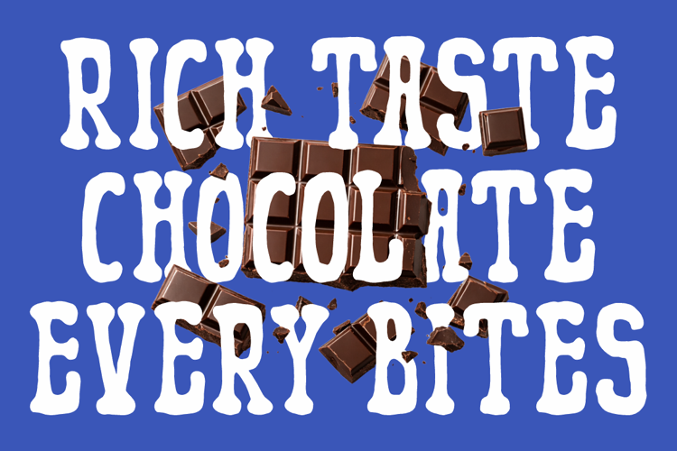Preview of Wacko Rough Font
