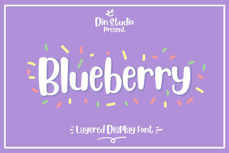 Blueberry Font