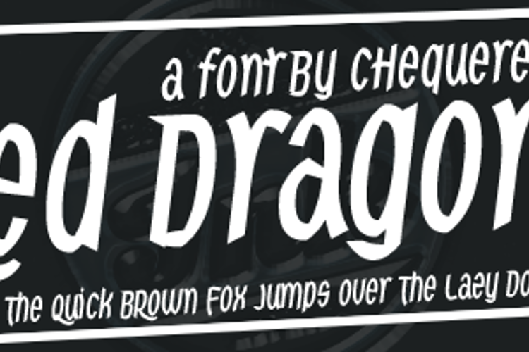 Red Dragons Font