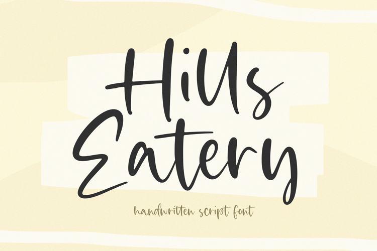 Hills Eatery Font