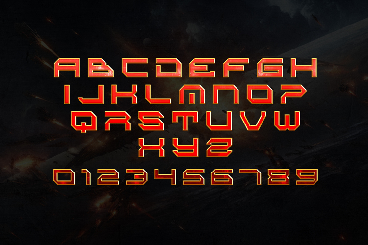 Space Games Font