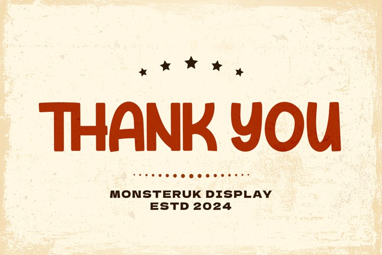 Monsteruk Font