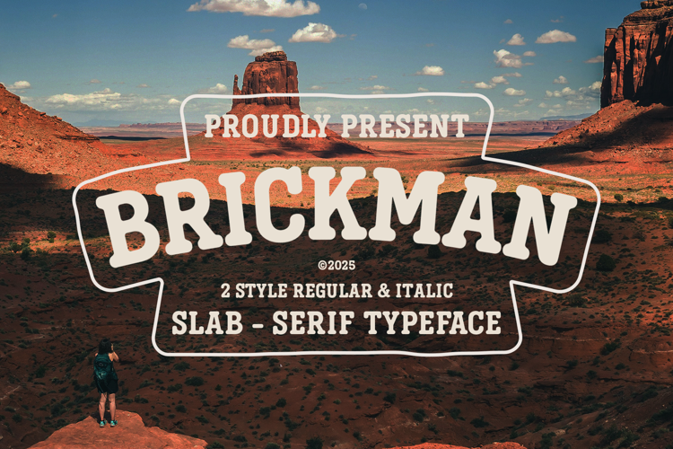 Preview of IT Brickman Font