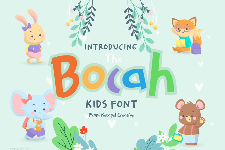 The Bocah Font