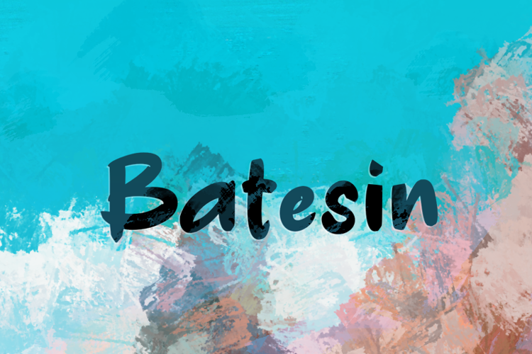 b Batesin Font