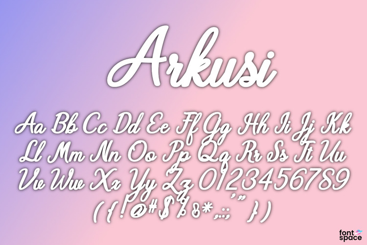 Arkusi Font