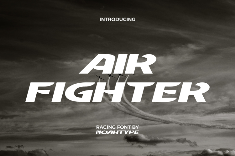 Air Fighter Font