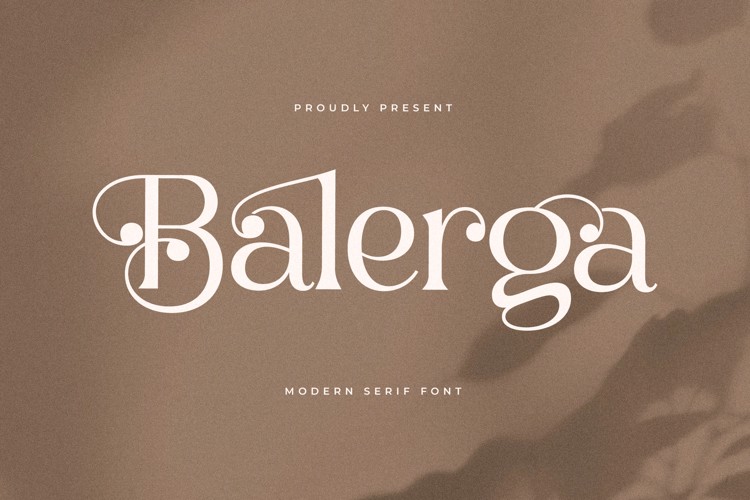 Balerga Font