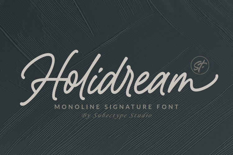 Holidream Font