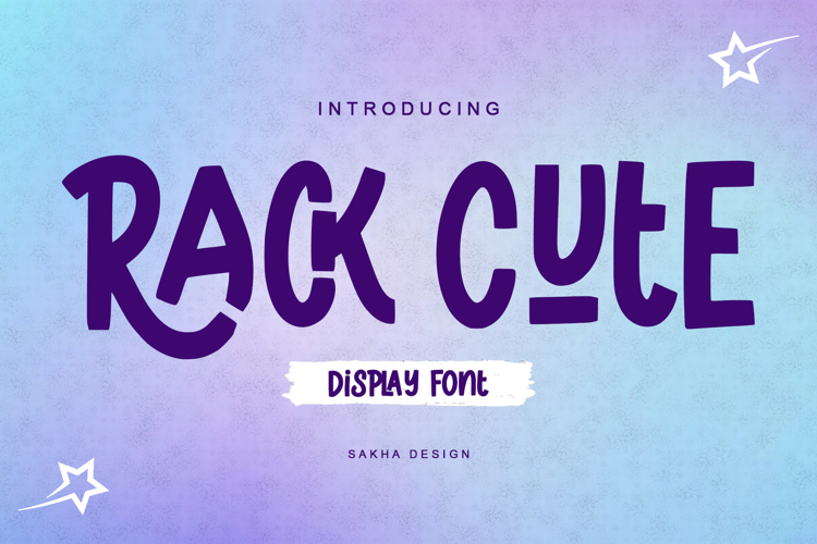 Rack Cute Font