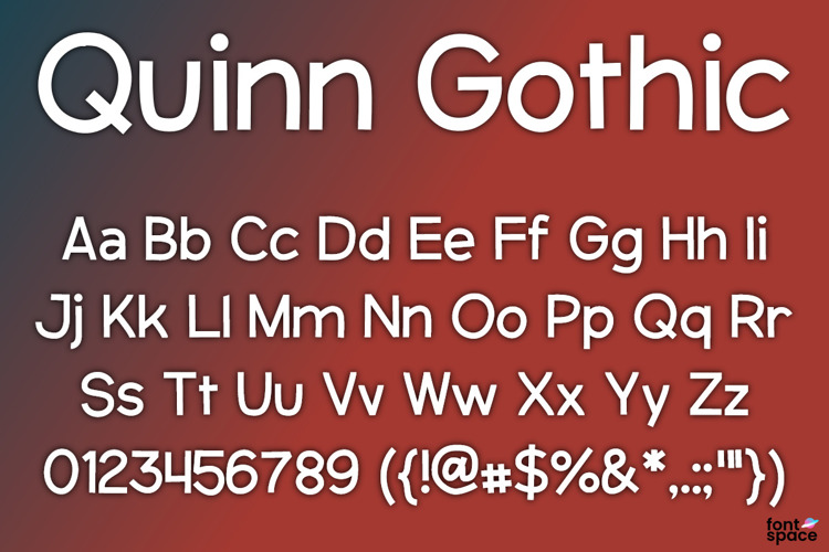 Quinn Gothic Font