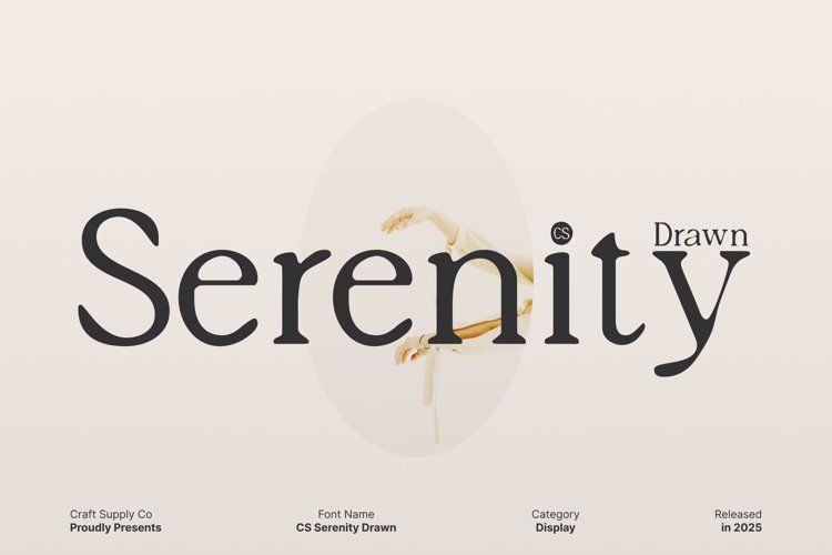 Preview of CS Serenity Drawn Font