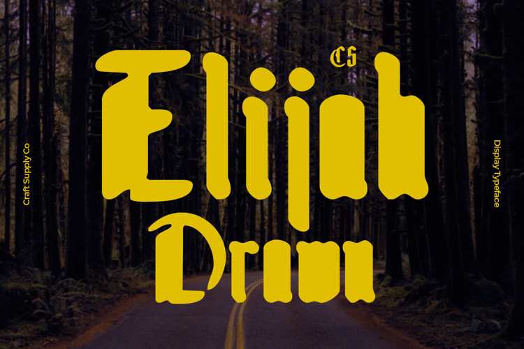 Preview of CS Elijah Drawn Font