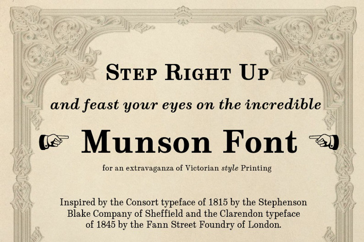 Munson Font