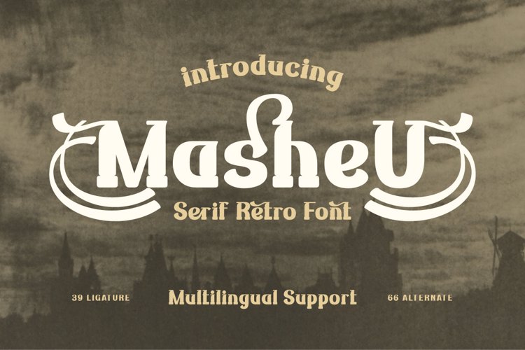 Masheutrial Font