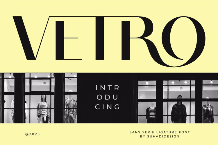 Preview of Vetro Font