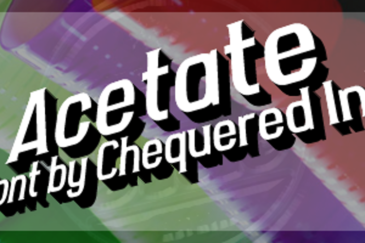 Acetate Font
