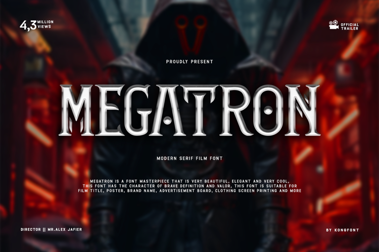 Megatron Font