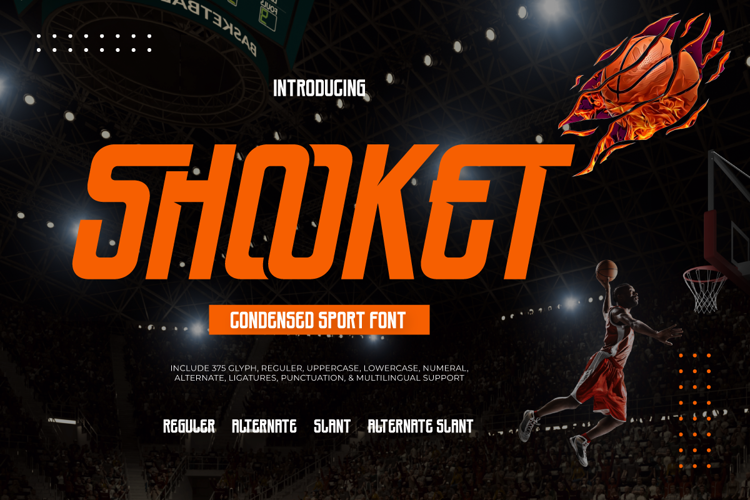 Preview of Shooket Font