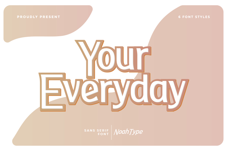 Your Everyday Font