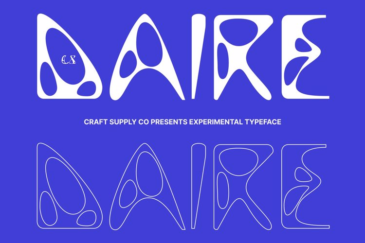 Preview of CS Daire Font