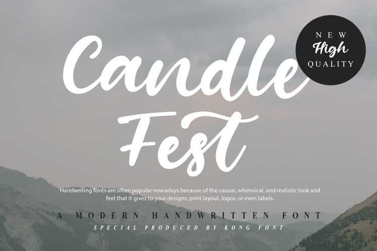 Candle Fest Font